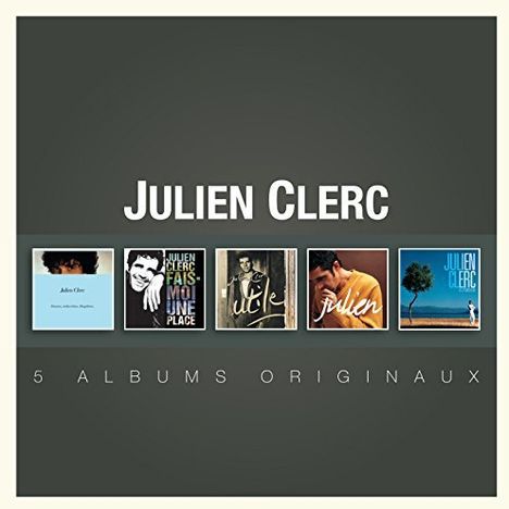 Julien Clerc: 5 Albums Originaux, 5 CDs