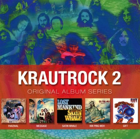 Krautrock Vol. 2 - Original Album Series, 5 CDs