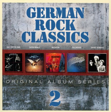 German Rock Classics: Original Album Series Vol.2, 5 CDs