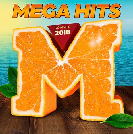 MegaHits Sommer 2018, 2 CDs