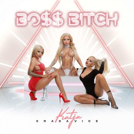Katja Krasavice: Boss Bitch (Box), 1 CD und 1 Merchandise