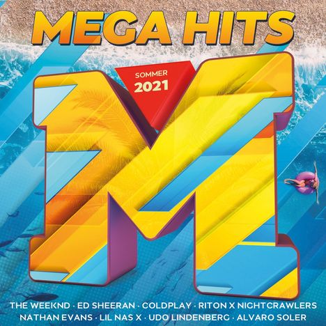 MegaHits - Sommer 2021, 2 CDs