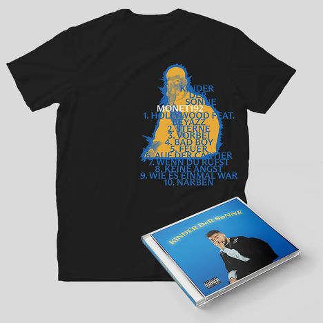 Monet192: Kinder der Sonne (Limited Edition + T-Shirt M), 1 CD und 1 T-Shirt