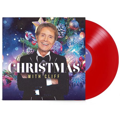 Cliff Richard: Christmas With Cliff (Limited Edition) (Red Vinyl), LP