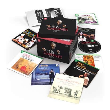 John Eliot Gardiner - The Complete Erato Recordings, 64 CDs