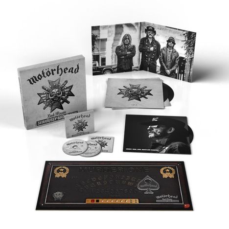 Motörhead: Bad Magic: Seriously Bad Magic (Limited Deluxe Box Set), 2 LPs, 2 CDs und 1 Single 12"