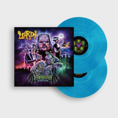 Lordi: Screem Writers Guild (Limited Edition) (Transparent Clear/Blue Vinyl), 2 LPs