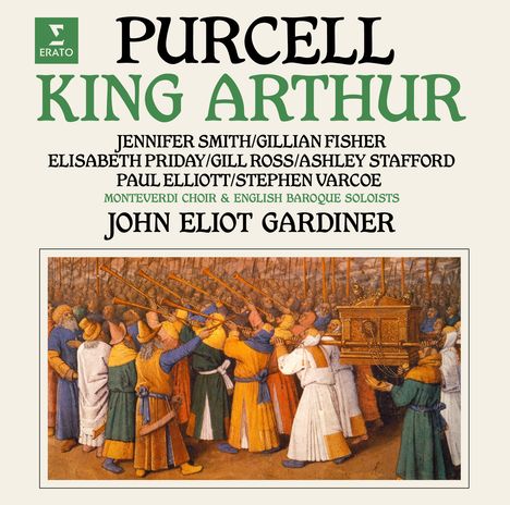 Henry Purcell (1659-1695): King Arthur (180g), 2 LPs