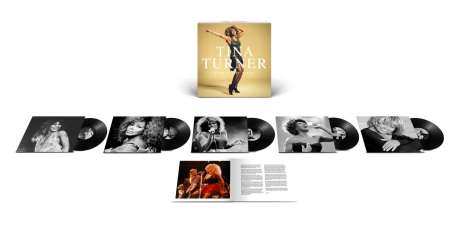 Tina Turner: Queen Of Rock 'N' Roll (180g) (Limited Edition Box Set), 5 LPs