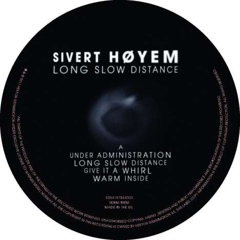 Sivert Høyem (Madrugada): Long Slow Distance, 2 LPs