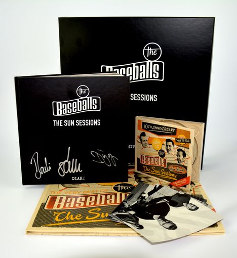 The Baseballs: The Sun Sessions (Limited-10th Anniversary-Edition) (Fan-Box-Set), 2 LPs und 1 CD