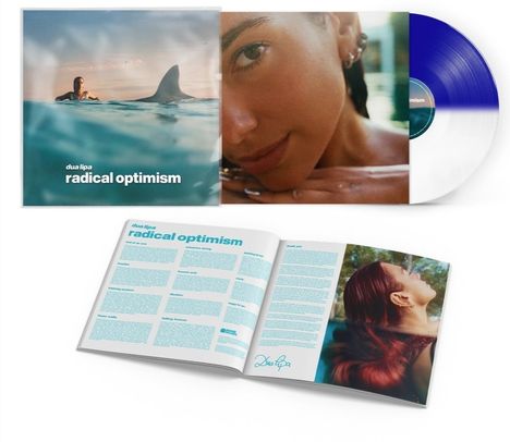 Dua Lipa: Radical Optimism (Blue Translucent / White Split Vinyl), LP