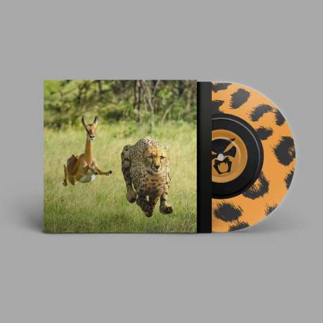 Thundercat &amp; Tame Impala: No More Lies (One-Sided Clear Cheetah Screenprint 7" Vinyl), Single 7"