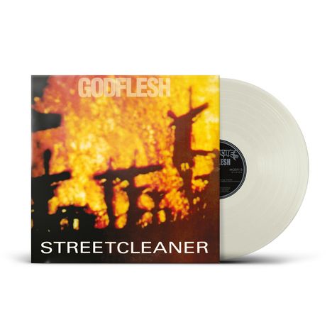 Godflesh: Streetcleaner (Milky Clear Vinyl), LP