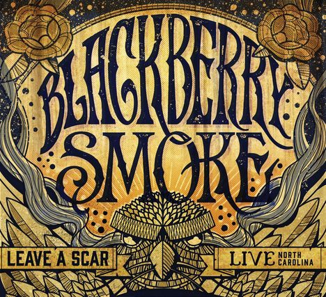 Blackberry Smoke: Leave A Scar: Live In North Carolina (180g) (Limited Edition) (Blue Vinyl), 2 LPs