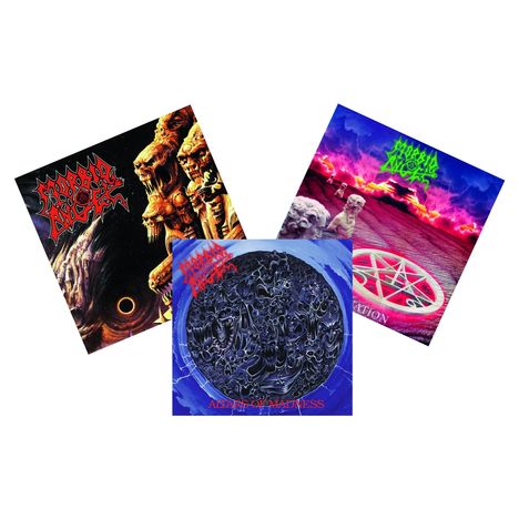 Morbid Angel: Altars / Domination / Gateways, 3 CDs