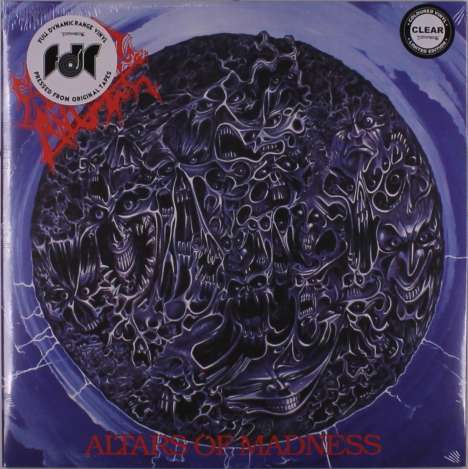 Morbid Angel: Altars Of Madness (Limited Edition) (Clear Vinyl), LP