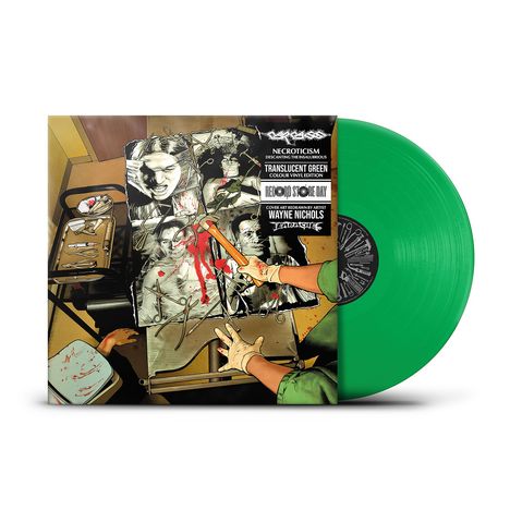Carcass: Necroticism - Descanting The Insalubrious (Limited Edition) (Green Vinyl) (RSD 2025), LP