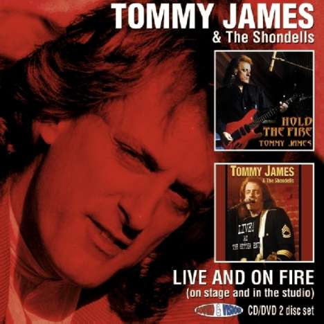 Tommy James: Live And On Fire, 1 CD und 1 DVD