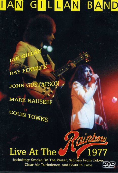 Ian Gillan: Live At The Rainbow 1977, DVD