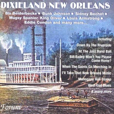 Dixieland New Orleans, CD