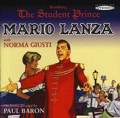 Mario Lanza (1921-1959): Filmmusik: Student Prince, CD
