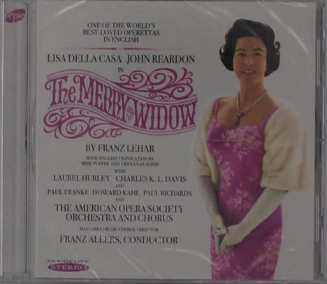 Lisa Della Casa: Merry Widow, CD