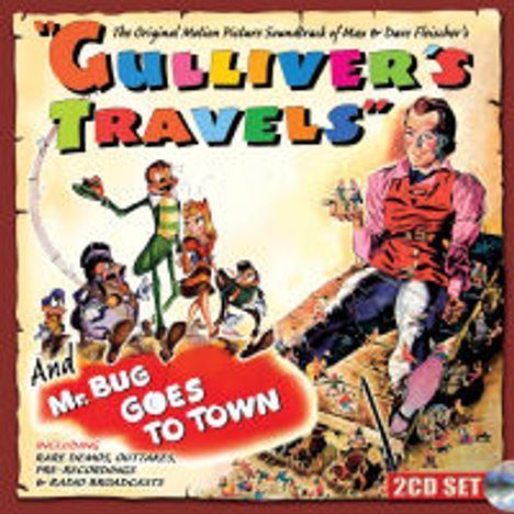 Filmmusik: Gulliver's Travels / Mr. Bug Goes To Town, 2 CDs