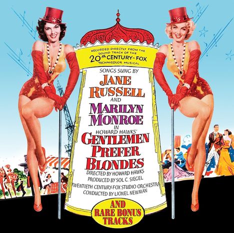 Filmmusik: Gentlemen Prefer Blondes / Les Hommes Préfèrent Les Blondes, CD