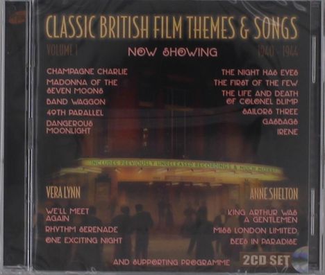 Filmmusik Sampler: Filmmusik: Classic British Film Themes &amp; Songs 1940 - 1944, 2 CDs