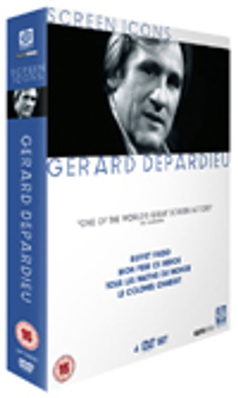 Gerard Depardieu Screen Icons Collection (UK Import), 4 DVDs