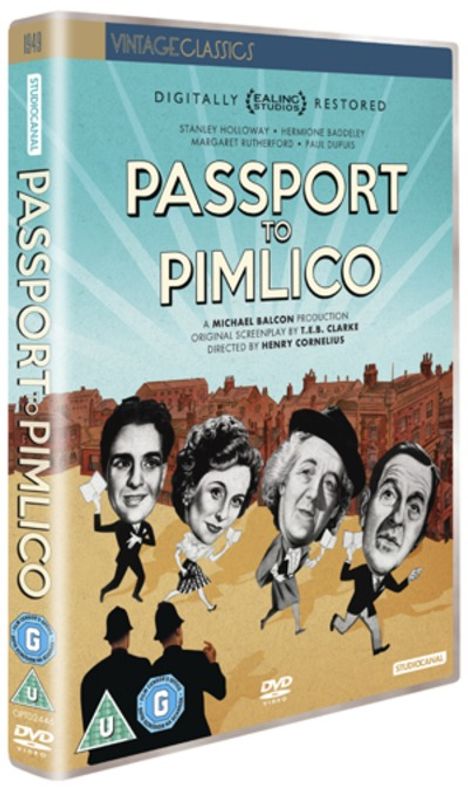 Passport To Pimlico (UK Import), DVD