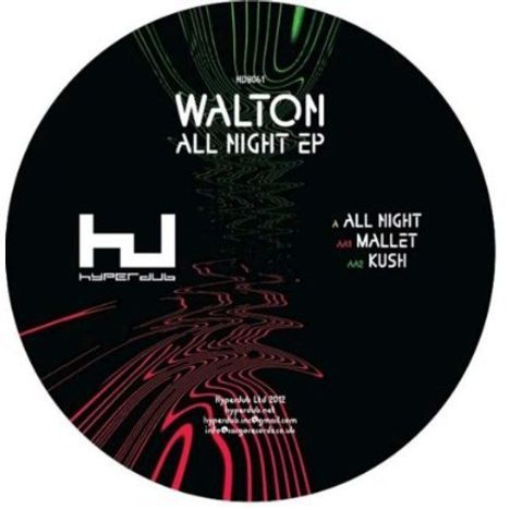 William Walton (1902-1983): All Night EP, Single 12"