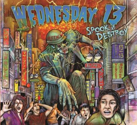 Wednesday 13: Spook &amp; Destroy EP, CD
