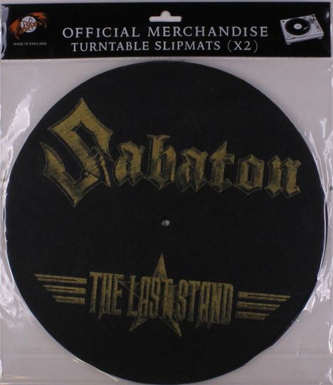Slipmat-Set - Sabaton: The Last Stand, 2 Merchandise
