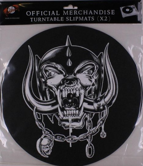 Slipmat Set - Motörhead: We Are Motörhead, 2 Merchandise
