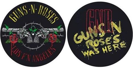 Guns N' Roses: Guns N' Roses Slipmat Set (Los F'N Angeles / Was Here), 2 Merchandise