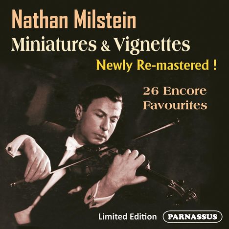 Nathan Milstein - Miniatures &amp; Vignettes, CD