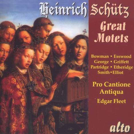 Heinrich Schütz (1585-1672): Motetten, CD