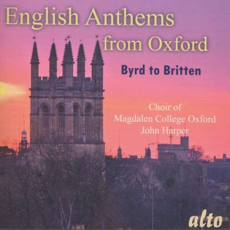 Magdalen College Choir Oxford - English Anthems from Oxford, CD