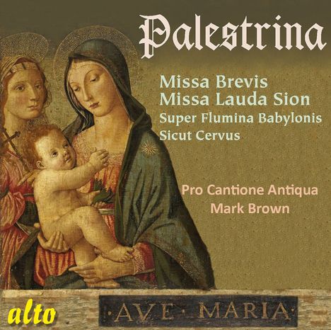 Giovanni Pierluigi da Palestrina (1525-1594): Missa brevis, CD