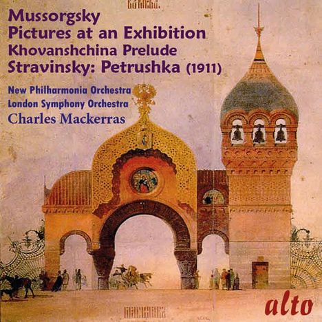 Modest Mussorgsky (1839-1881): Bilder einer Ausstellung (Orch.Fass.), CD