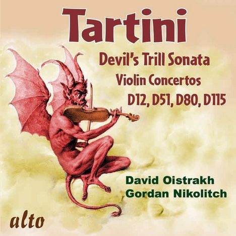 Giuseppe Tartini (1692-1770): Violinkonzerte D.12,45,51,117, CD