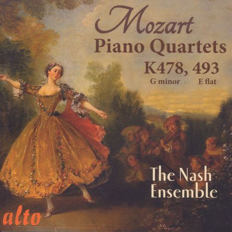 Wolfgang Amadeus Mozart (1756-1791): Klavierquartette Nr.1 &amp; 2, CD