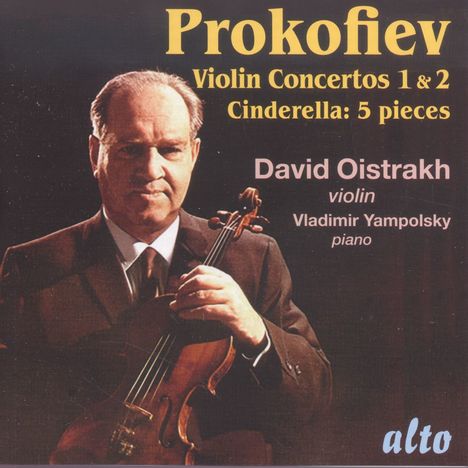 Serge Prokofieff (1891-1953): Violinkonzerte Nr.1 &amp; 2, CD