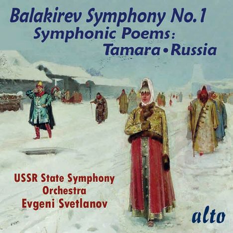 Mily Balakireff (1837-1910): Symphonie Nr.1, CD