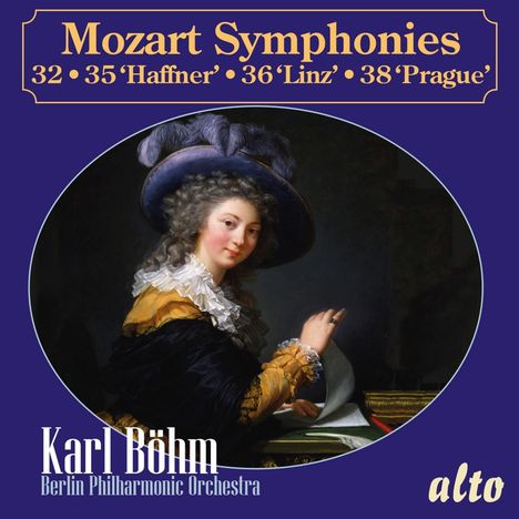 Wolfgang Amadeus Mozart (1756-1791): Symphonien Nr.32,35,36,38, CD