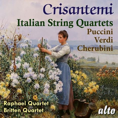 Raphael Quartet / Britten Quartet - Crisantemi, CD
