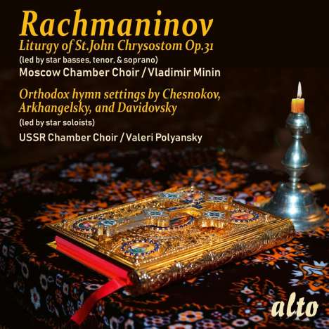 Sergej Rachmaninoff (1873-1943): Liturgie des Hl.Joh.Chrysostomus op.31, CD