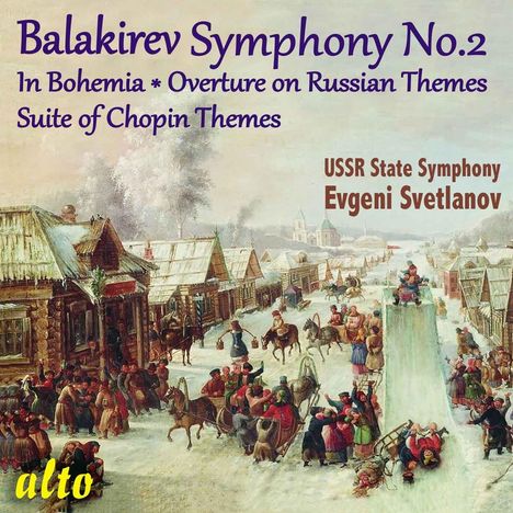 Mily Balakireff (1837-1910): Symphonie Nr.2, CD